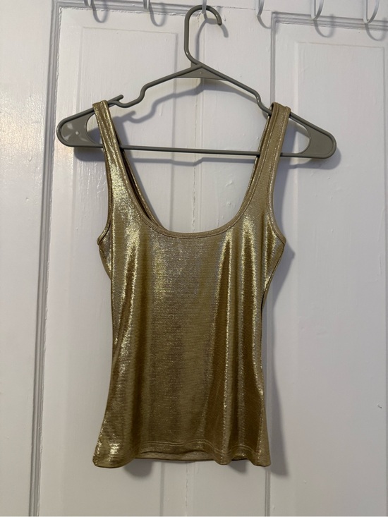 Edikted Tops - Gold Edikted Tank Top